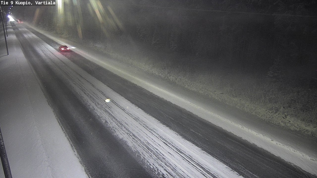 Kelikamerat Kuva Tie 9 Kuopio, Vartiala, Kuopio, Pohjois-Savo