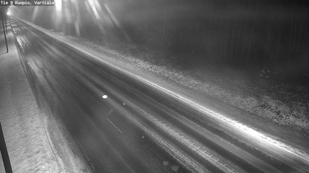 Weather Camera Image Road 9 Kuopio, Vartiala, Kuopio, Pohjois-Savo