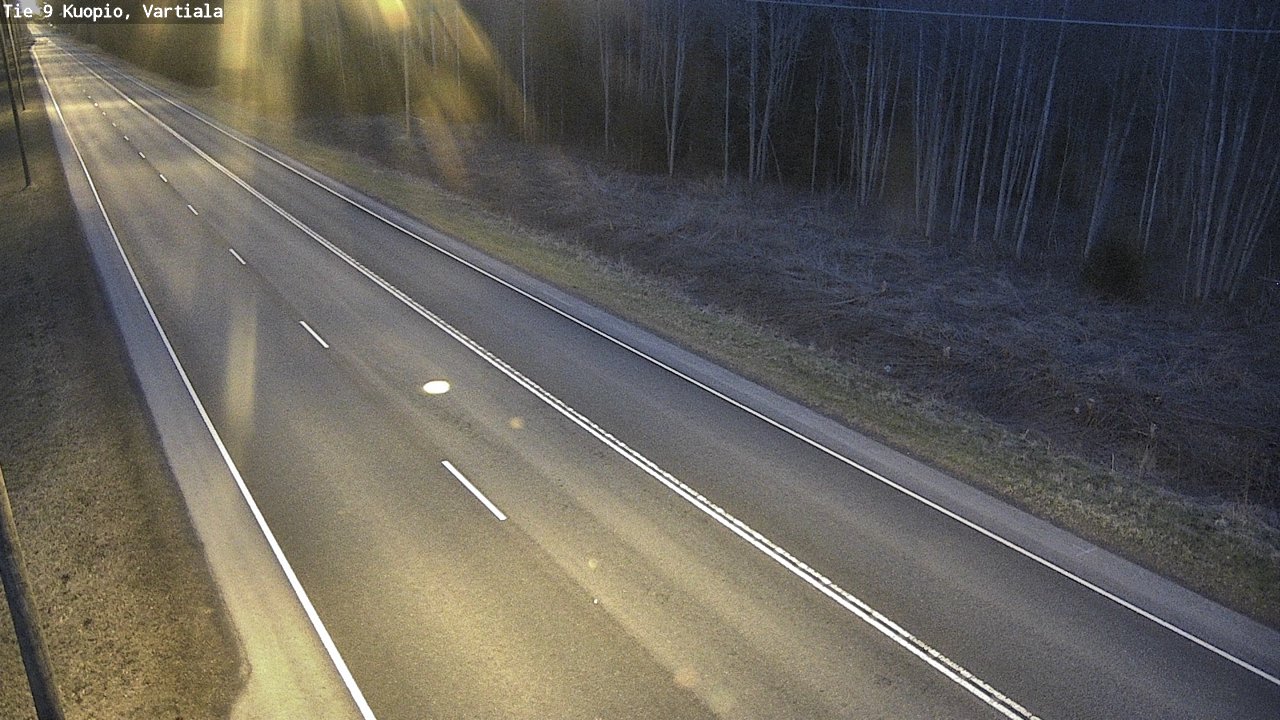 Kelikamerat Kuva Tie 9 Kuopio, Vartiala, Kuopio, Pohjois-Savo