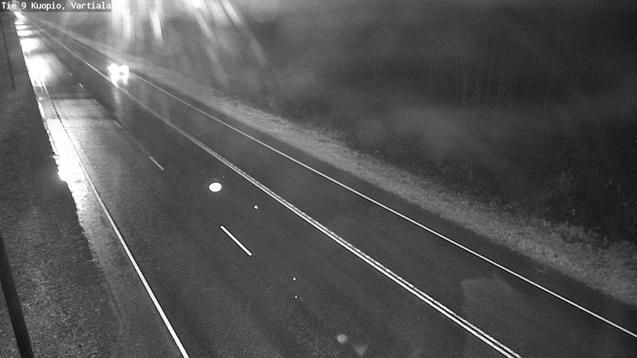 Weather Camera Image Road 9 Kuopio, Vartiala, Kuopio, Pohjois-Savo