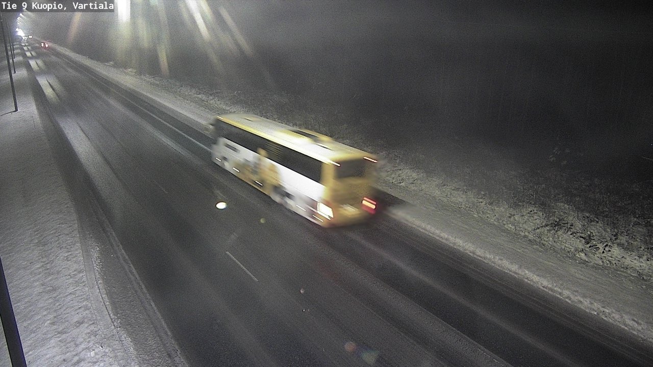 Weather Camera Image Road 9 Kuopio, Vartiala, Kuopio, Pohjois-Savo