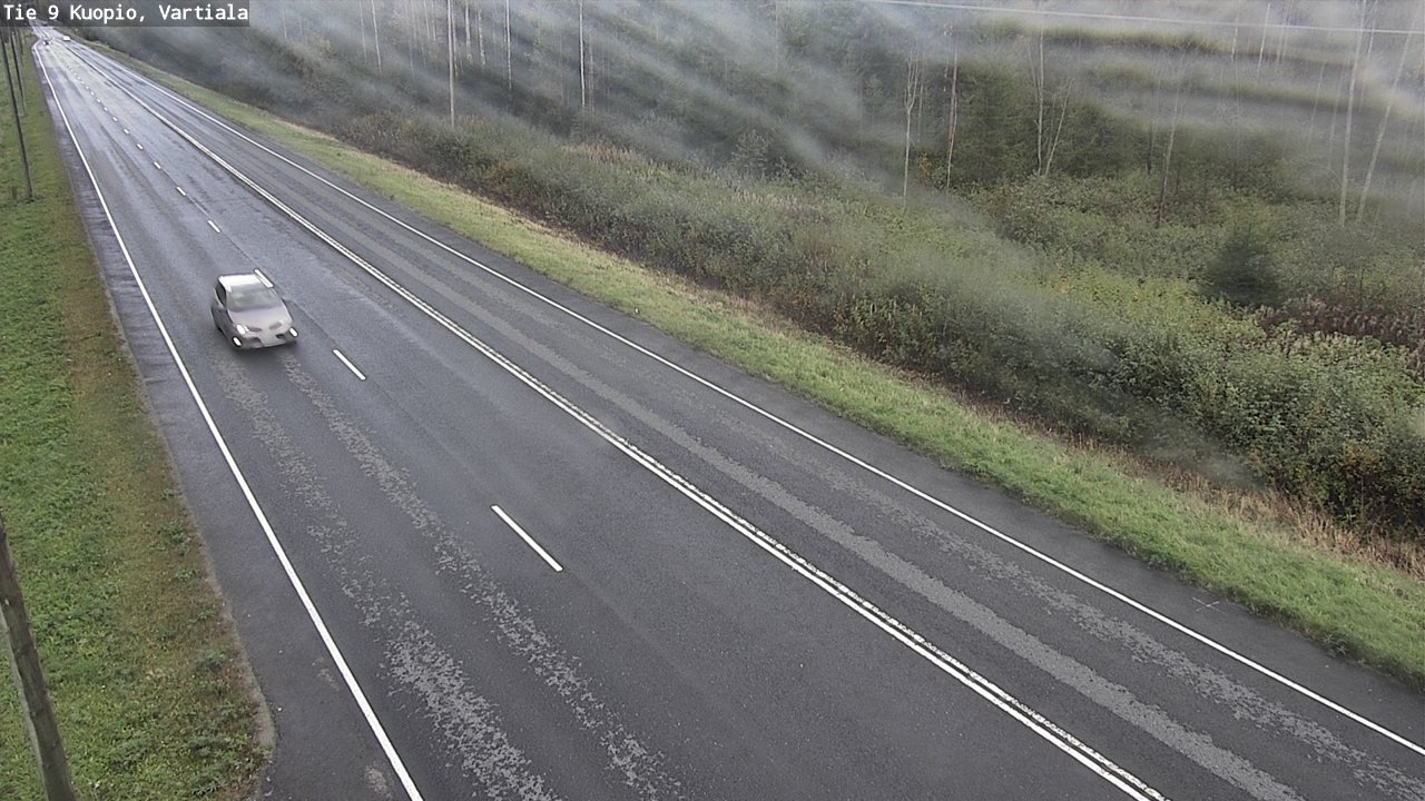 Weather Camera Image Road 9 Kuopio, Vartiala, Kuopio, Pohjois-Savo