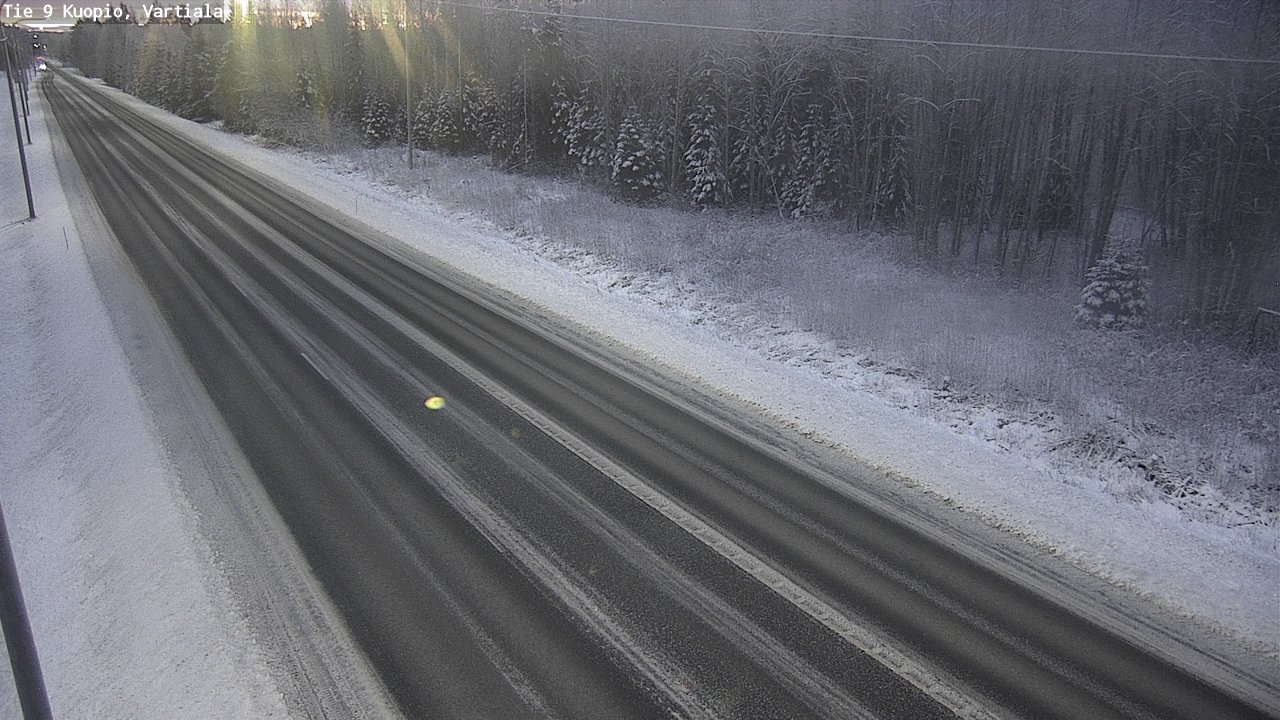 Kelikamerat Kuva Tie 9 Kuopio, Vartiala, Kuopio, Pohjois-Savo