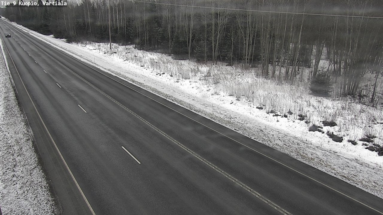 Kelikamerat Kuva Tie 9 Kuopio, Vartiala, Kuopio, Pohjois-Savo