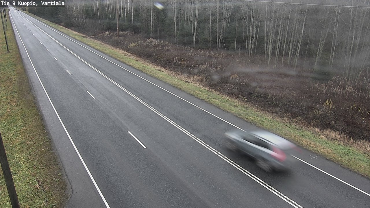 Weather Camera Image Väg 9 Kuopio, Vartiala, Kuopio, Pohjois-Savo