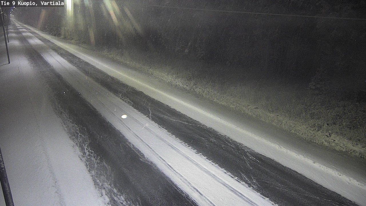 Kelikamerat Kuva Tie 9 Kuopio, Vartiala, Kuopio, Pohjois-Savo