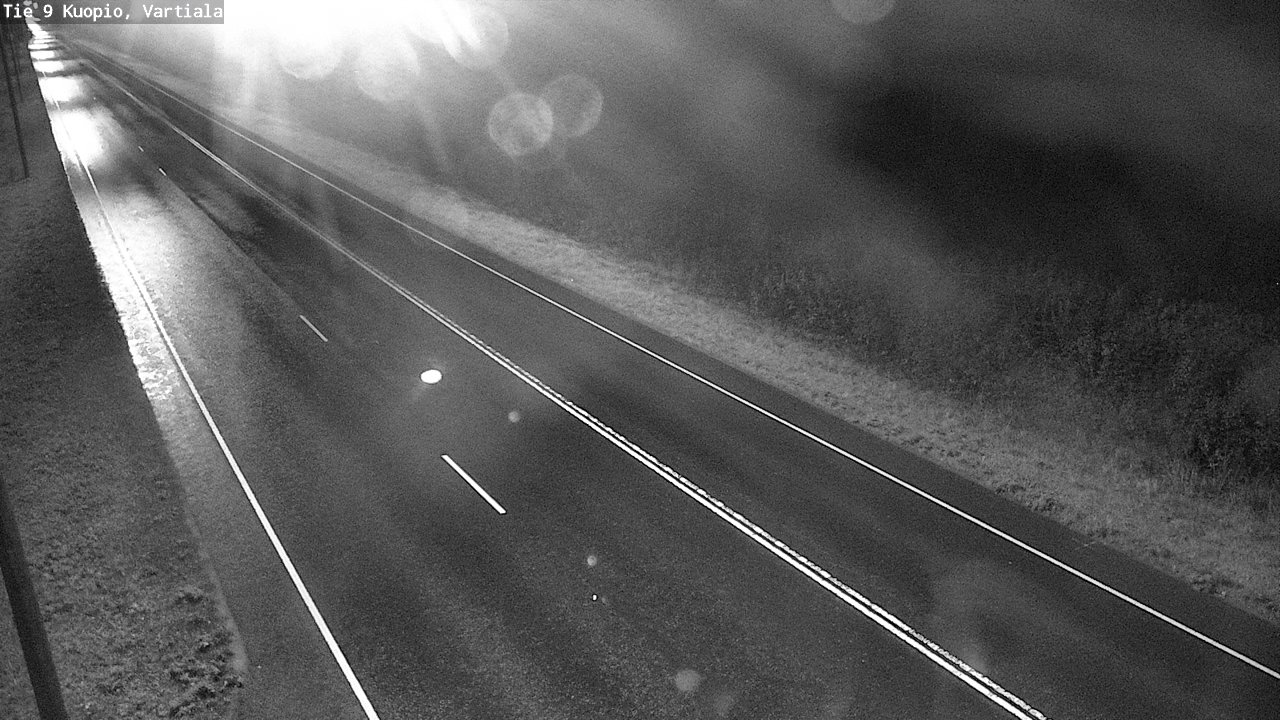 Weather Camera Image Road 9 Kuopio, Vartiala, Kuopio, Pohjois-Savo