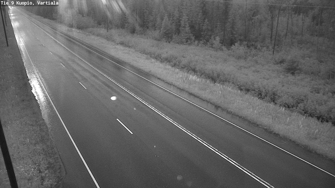 Weather Camera Image Road 9 Kuopio, Vartiala, Kuopio, Pohjois-Savo