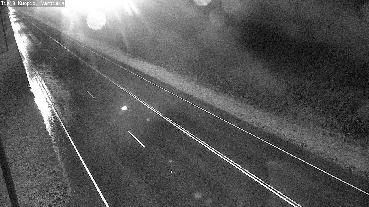 Weather Camera Image Road 9 Kuopio, Vartiala, Kuopio, Pohjois-Savo
