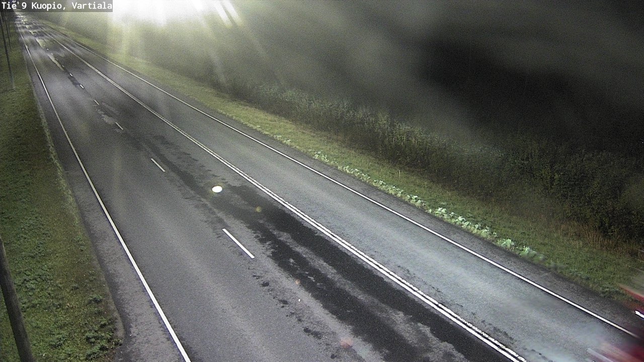 Weather Camera Image Road 9 Kuopio, Vartiala, Kuopio, Pohjois-Savo
