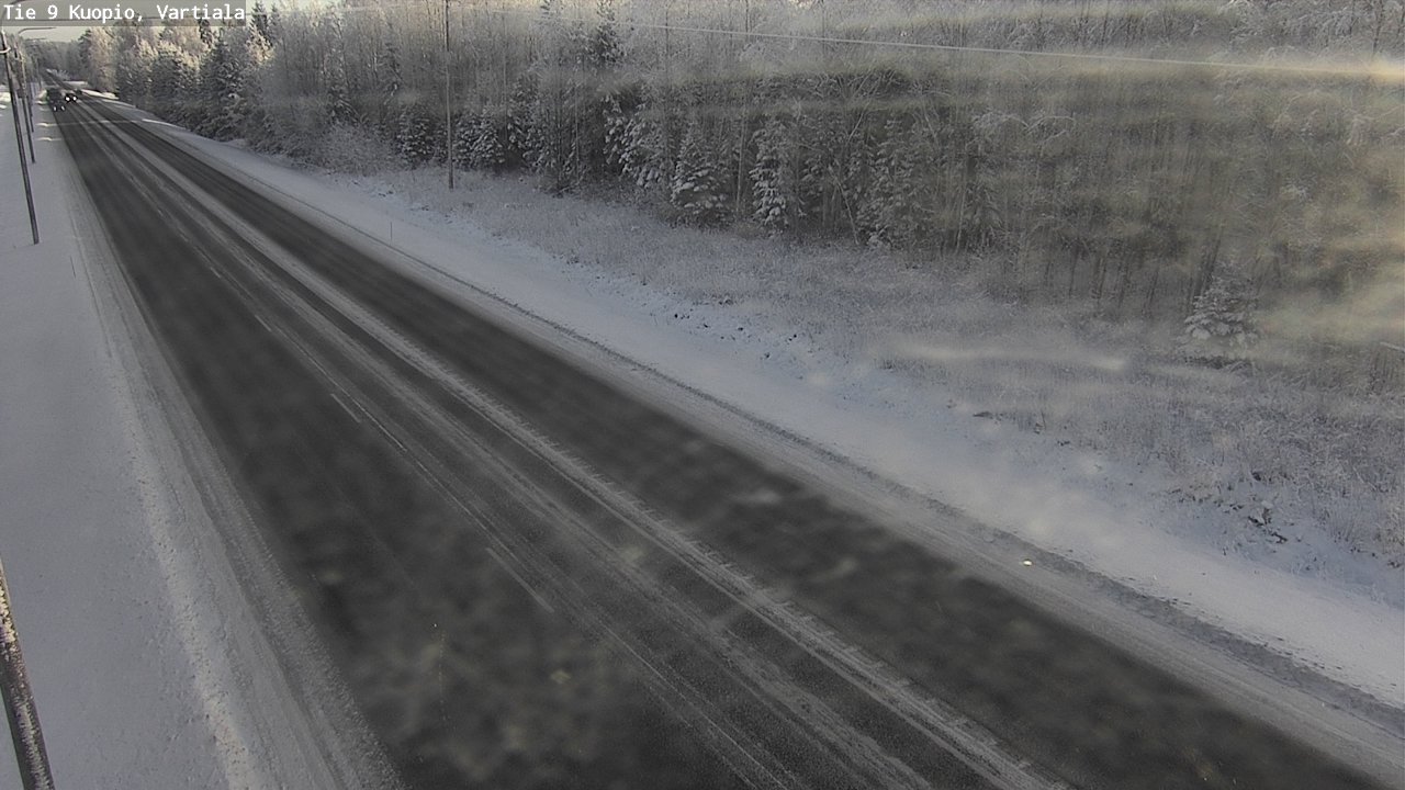 Kelikamerat Kuva Tie 9 Kuopio, Vartiala, Kuopio, Pohjois-Savo