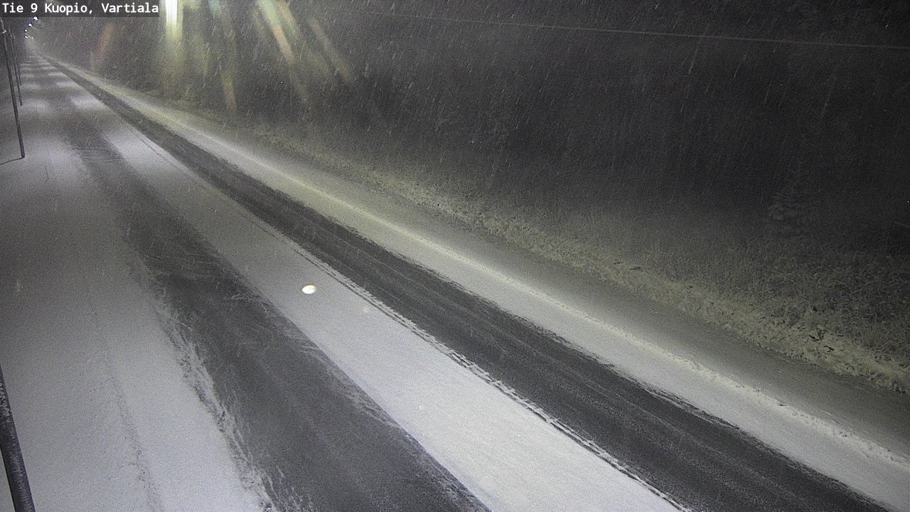 Kelikamerat Kuva Tie 9 Kuopio, Vartiala, Kuopio, Pohjois-Savo