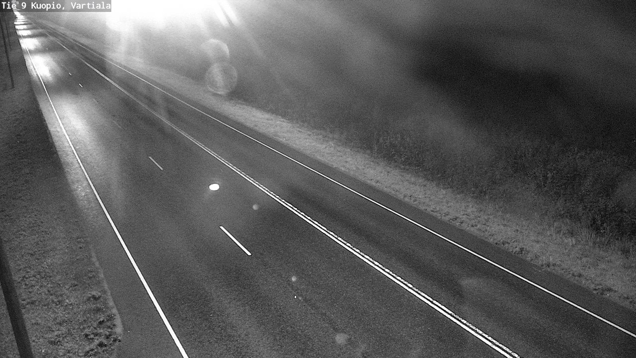 Weather Camera Image Road 9 Kuopio, Vartiala, Kuopio, Pohjois-Savo