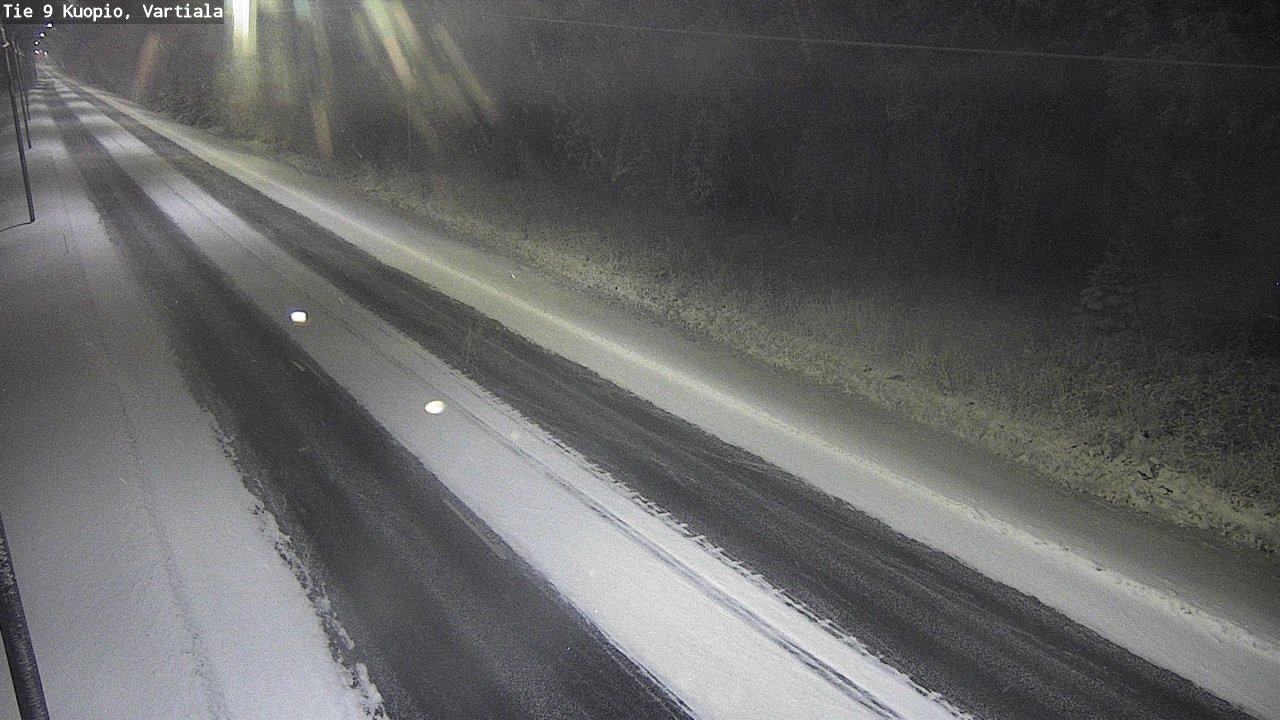 Kelikamerat Kuva Tie 9 Kuopio, Vartiala, Kuopio, Pohjois-Savo