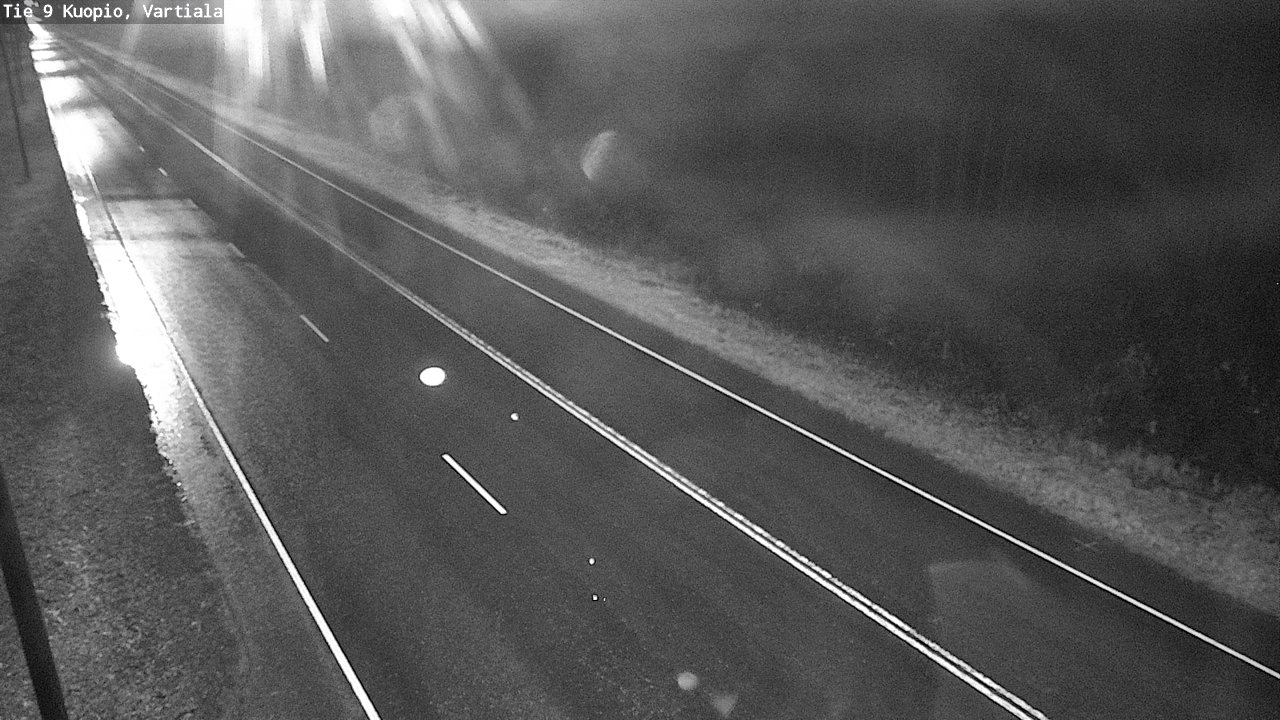 Weather Camera Image Road 9 Kuopio, Vartiala, Kuopio, Pohjois-Savo