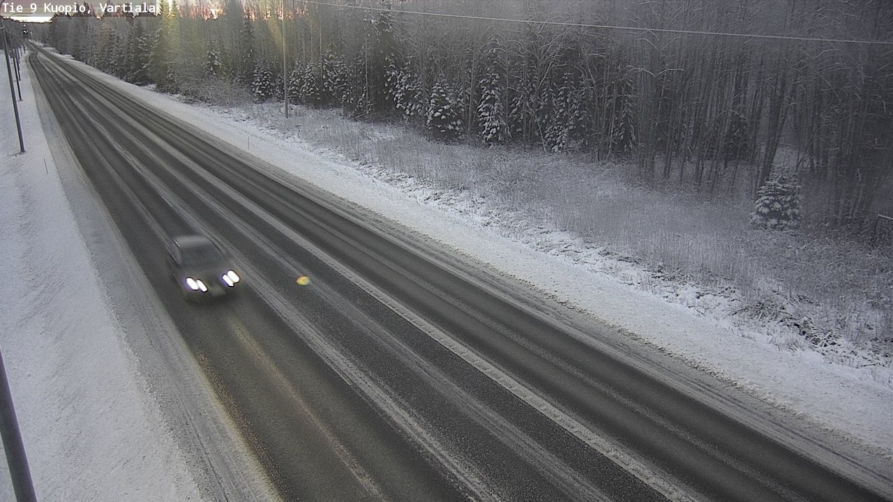 Kelikamerat Kuva Tie 9 Kuopio, Vartiala, Kuopio, Pohjois-Savo