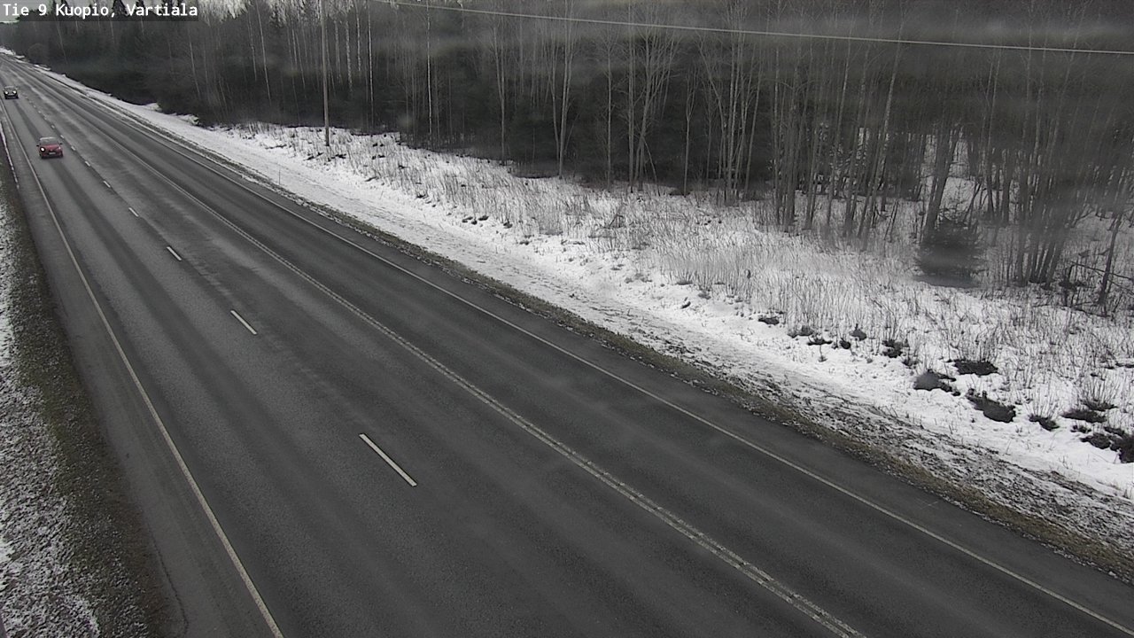 Kelikamerat Kuva Tie 9 Kuopio, Vartiala, Kuopio, Pohjois-Savo