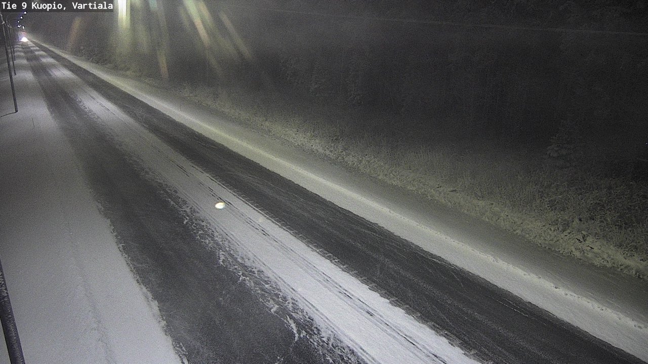 Kelikamerat Kuva Tie 9 Kuopio, Vartiala, Kuopio, Pohjois-Savo