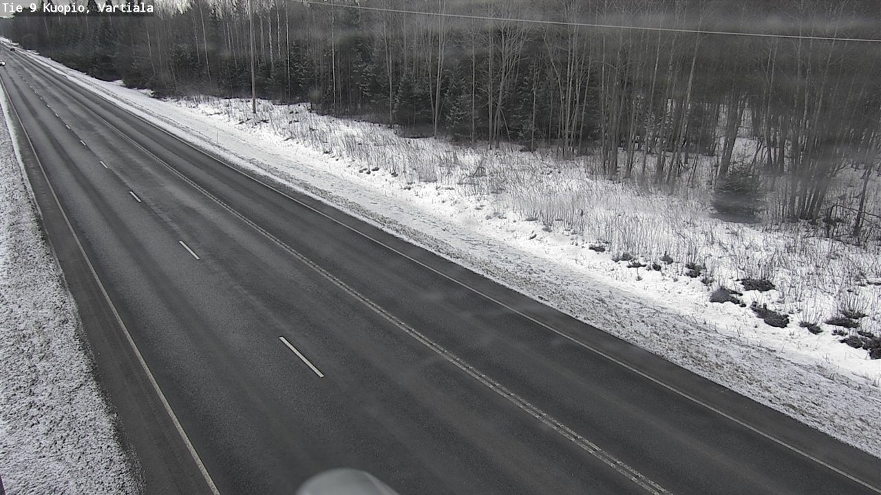Kelikamerat Kuva Tie 9 Kuopio, Vartiala, Kuopio, Pohjois-Savo