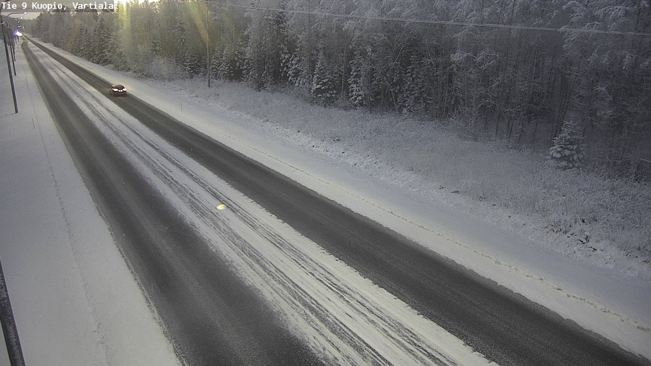 Kelikamerat Kuva Tie 9 Kuopio, Vartiala, Kuopio, Pohjois-Savo