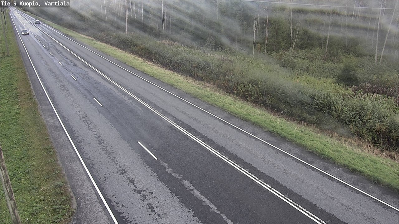 Weather Camera Image Road 9 Kuopio, Vartiala, Kuopio, Pohjois-Savo