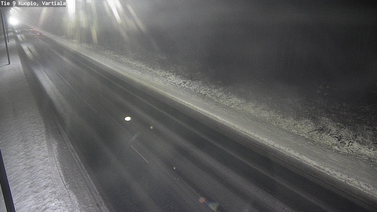 Weather Camera Image Road 9 Kuopio, Vartiala, Kuopio, Pohjois-Savo