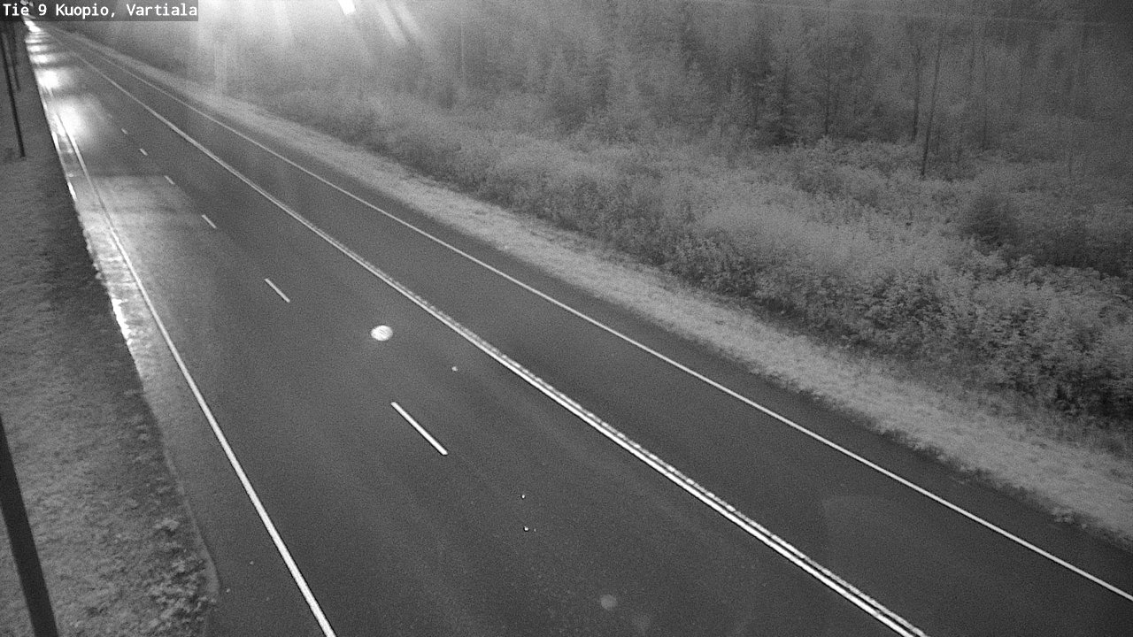 Weather Camera Image Road 9 Kuopio, Vartiala, Kuopio, Pohjois-Savo