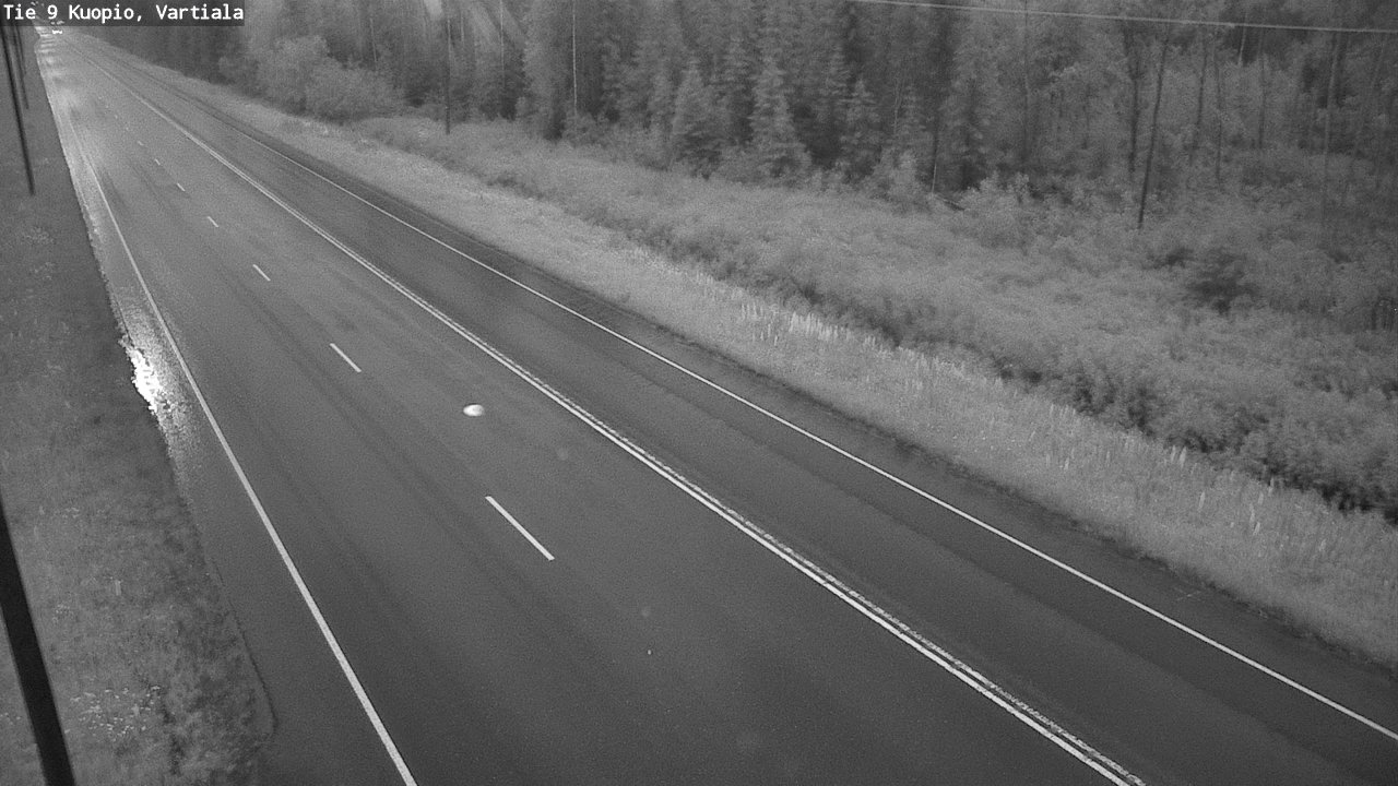 Weather Camera Image Road 9 Kuopio, Vartiala, Kuopio, Pohjois-Savo