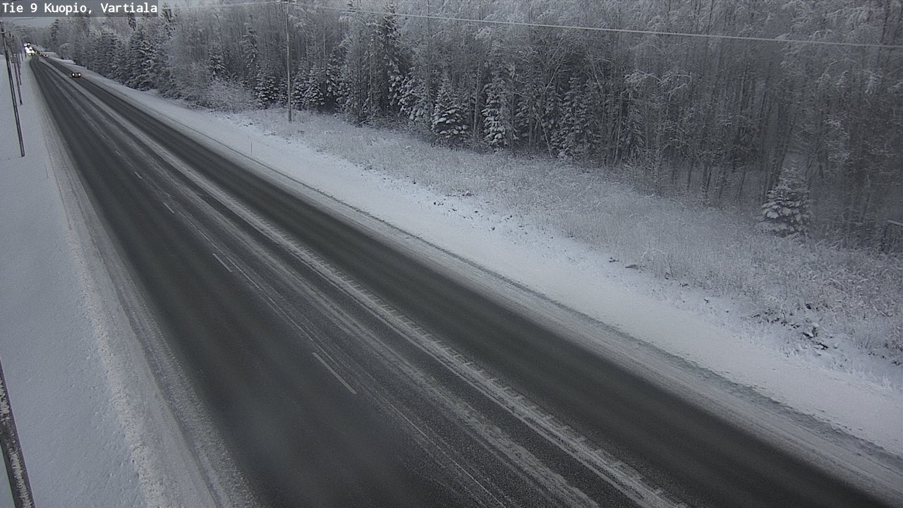 Kelikamerat Kuva Tie 9 Kuopio, Vartiala, Kuopio, Pohjois-Savo