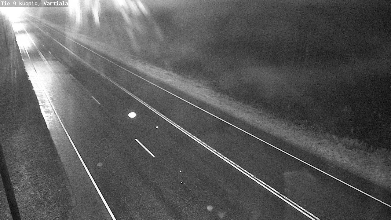 Weather Camera Image Road 9 Kuopio, Vartiala, Kuopio, Pohjois-Savo