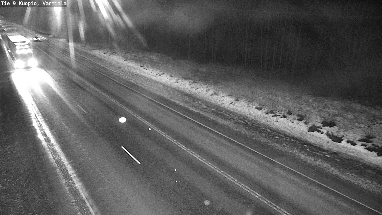 Weather Camera Image Road 9 Kuopio, Vartiala, Kuopio, Pohjois-Savo