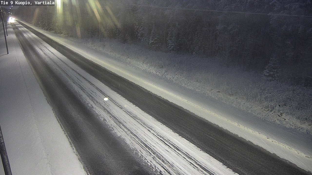 Kelikamerat Kuva Tie 9 Kuopio, Vartiala, Kuopio, Pohjois-Savo