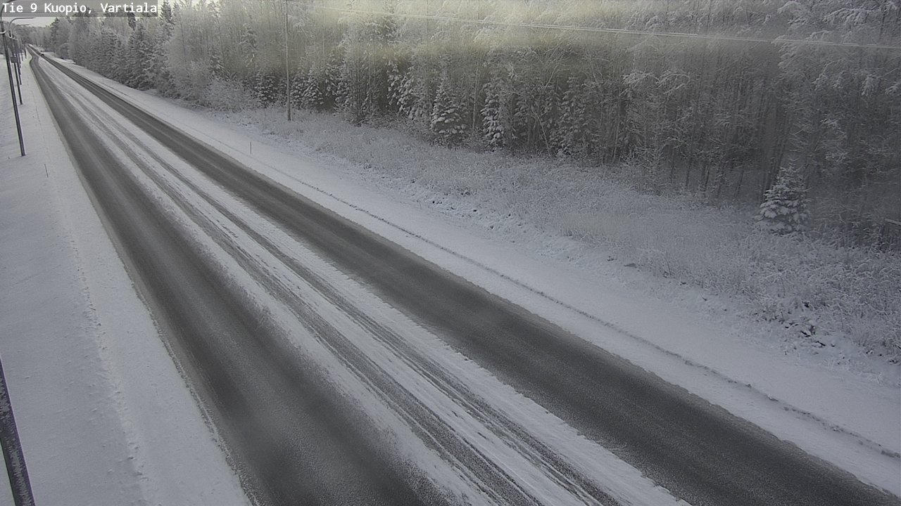 Kelikamerat Kuva Tie 9 Kuopio, Vartiala, Kuopio, Pohjois-Savo