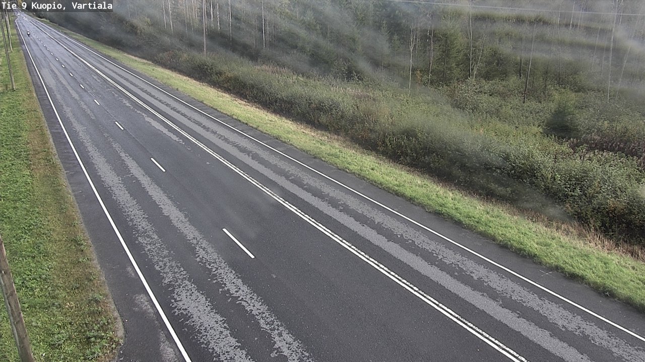 Weather Camera Image Road 9 Kuopio, Vartiala, Kuopio, Pohjois-Savo