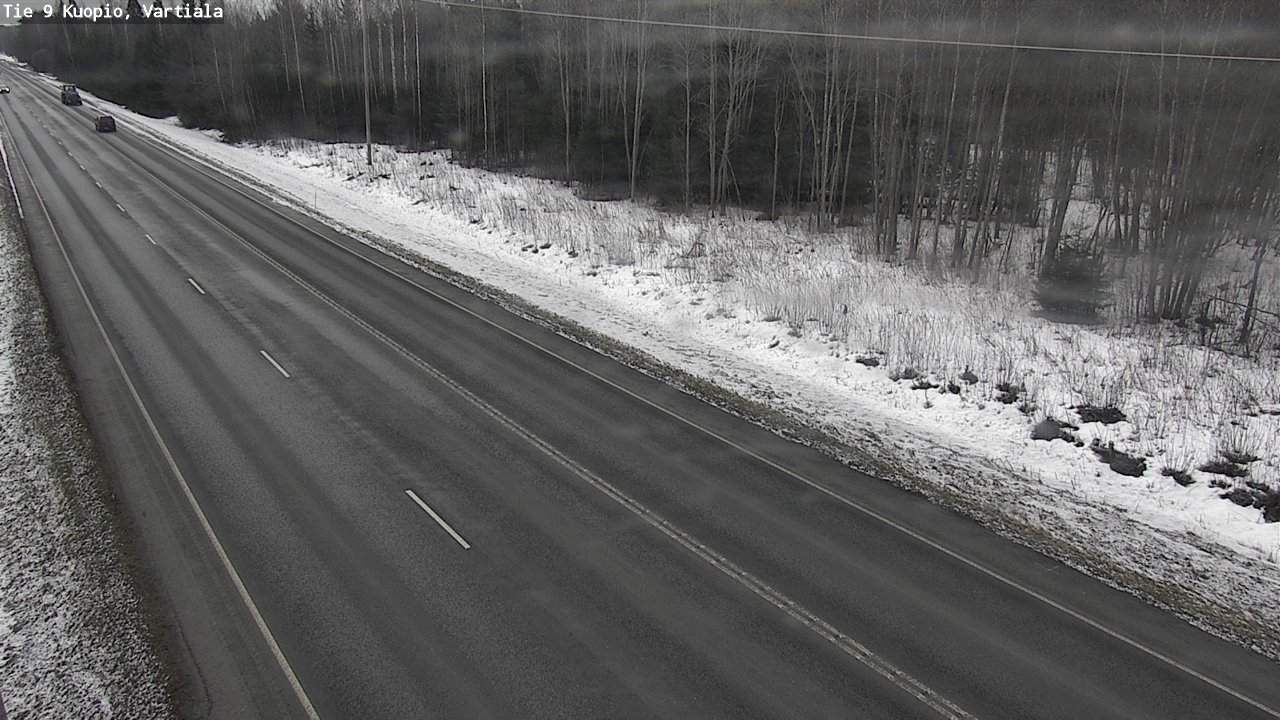 Kelikamerat Kuva Tie 9 Kuopio, Vartiala, Kuopio, Pohjois-Savo