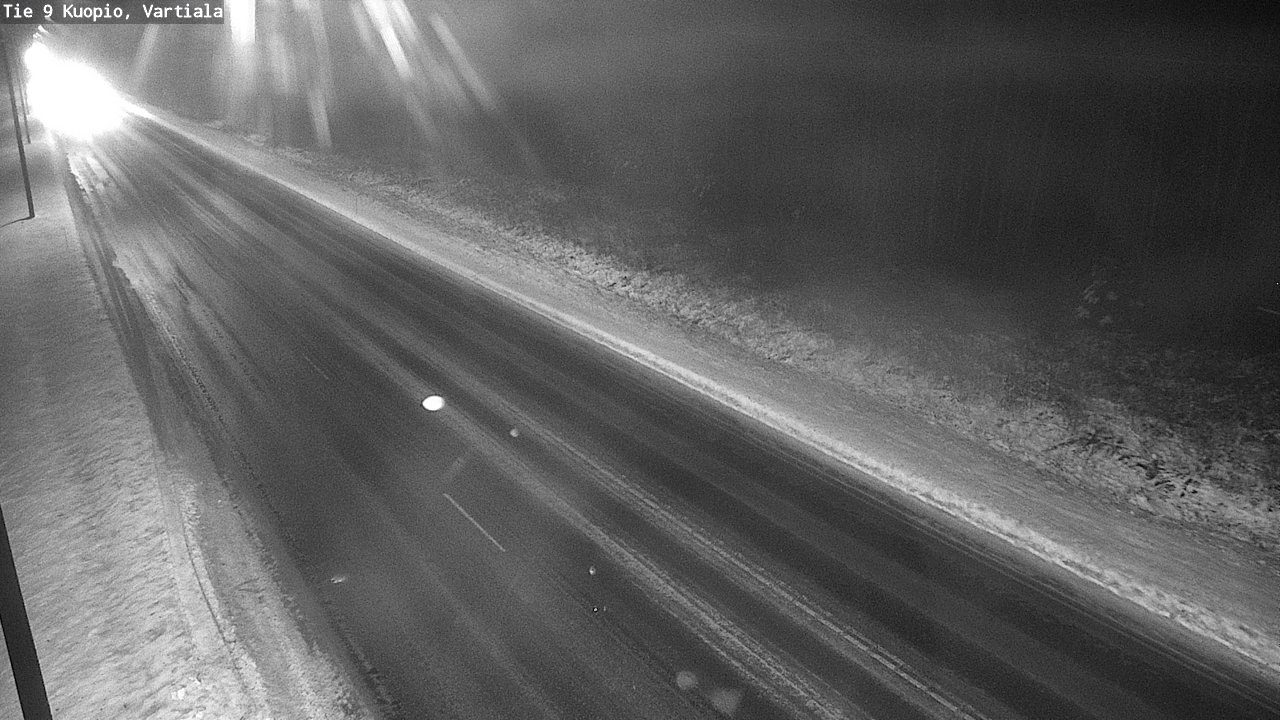 Weather Camera Image Road 9 Kuopio, Vartiala, Kuopio, Pohjois-Savo