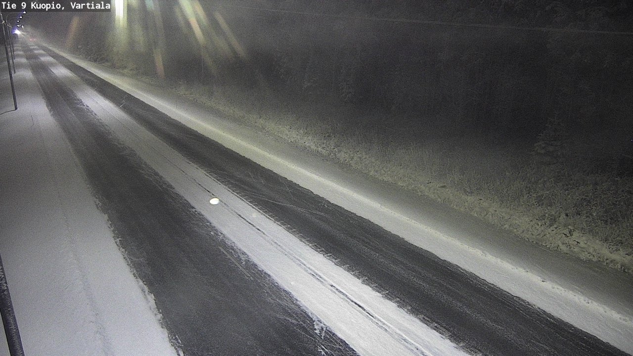 Kelikamerat Kuva Tie 9 Kuopio, Vartiala, Kuopio, Pohjois-Savo