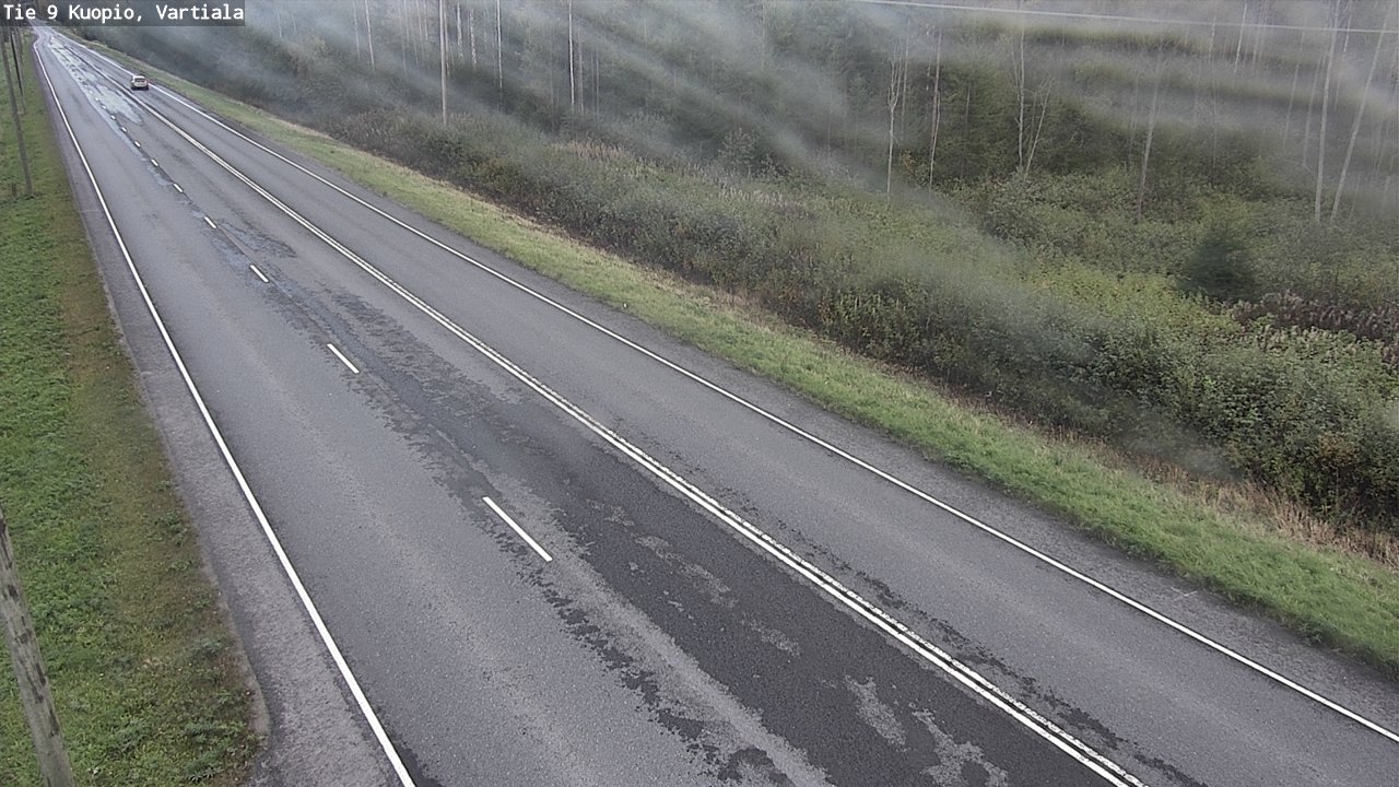 Weather Camera Image Road 9 Kuopio, Vartiala, Kuopio, Pohjois-Savo