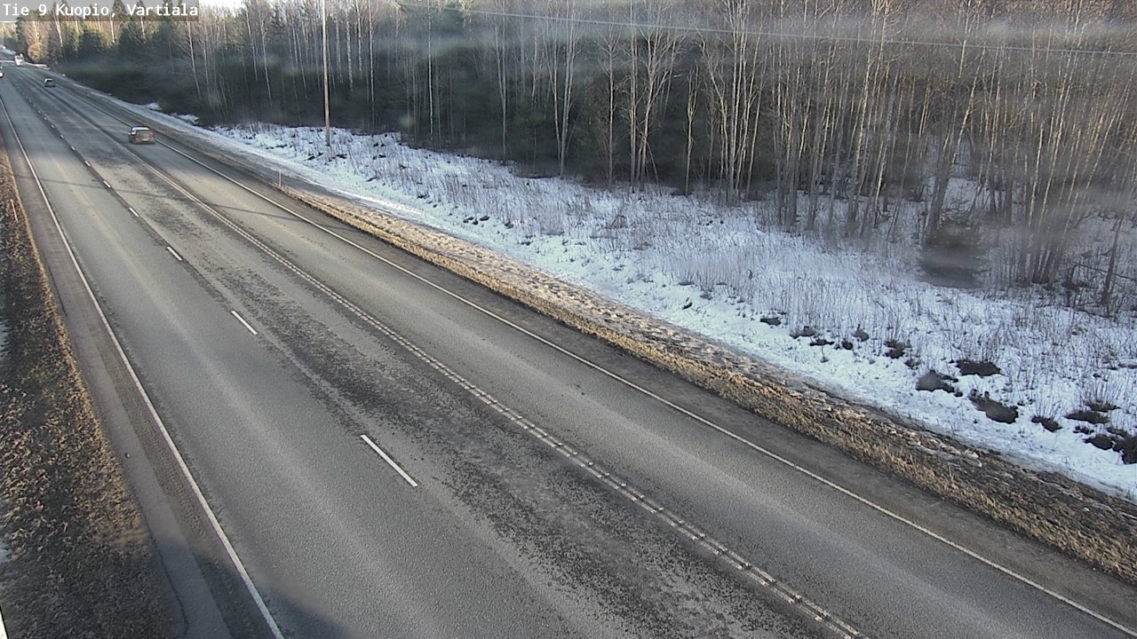 Kelikamerat Kuva Tie 9 Kuopio, Vartiala, Kuopio, Pohjois-Savo