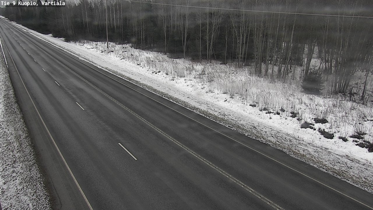 Kelikamerat Kuva Tie 9 Kuopio, Vartiala, Kuopio, Pohjois-Savo