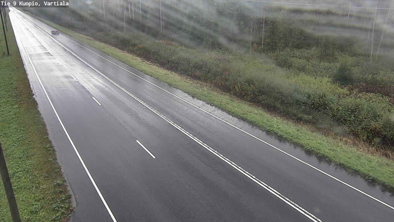Weather Camera Image Road 9 Kuopio, Vartiala, Kuopio, Pohjois-Savo