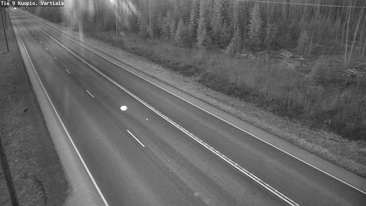 Kelikamerat Kuva Tie 9 Kuopio, Vartiala, Kuopio, Pohjois-Savo