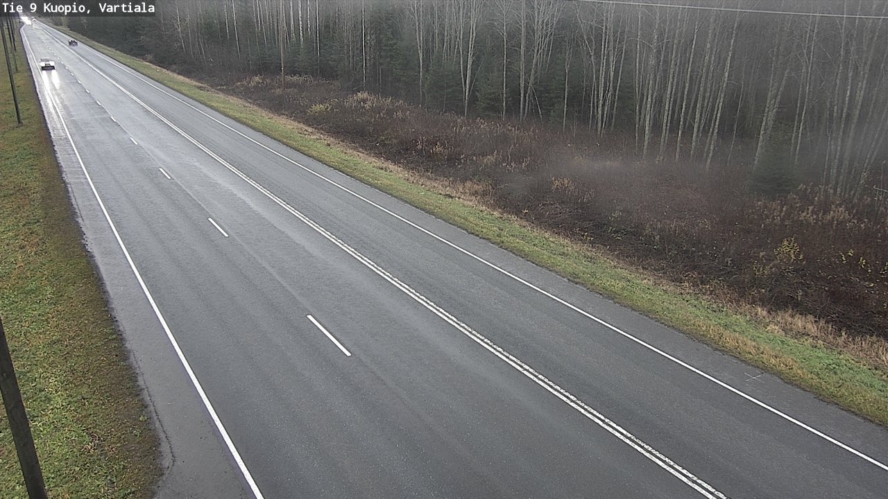 Weather Camera Image Väg 9 Kuopio, Vartiala, Kuopio, Pohjois-Savo