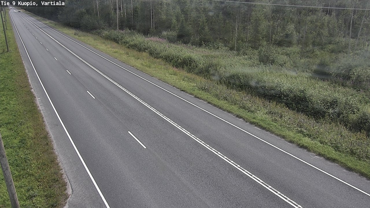 Kelikamerat Kuva Tie 9 Kuopio, Vartiala, Kuopio, Pohjois-Savo