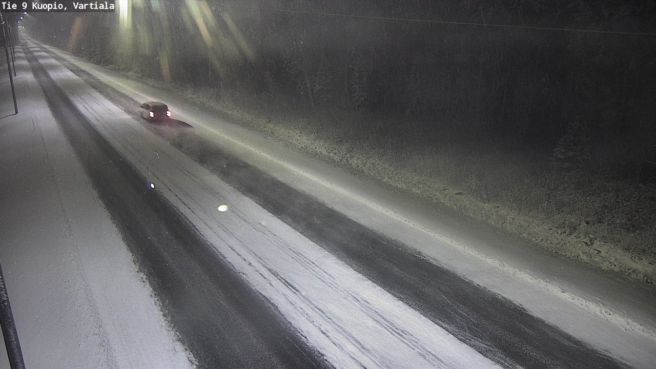 Kelikamerat Kuva Tie 9 Kuopio, Vartiala, Kuopio, Pohjois-Savo