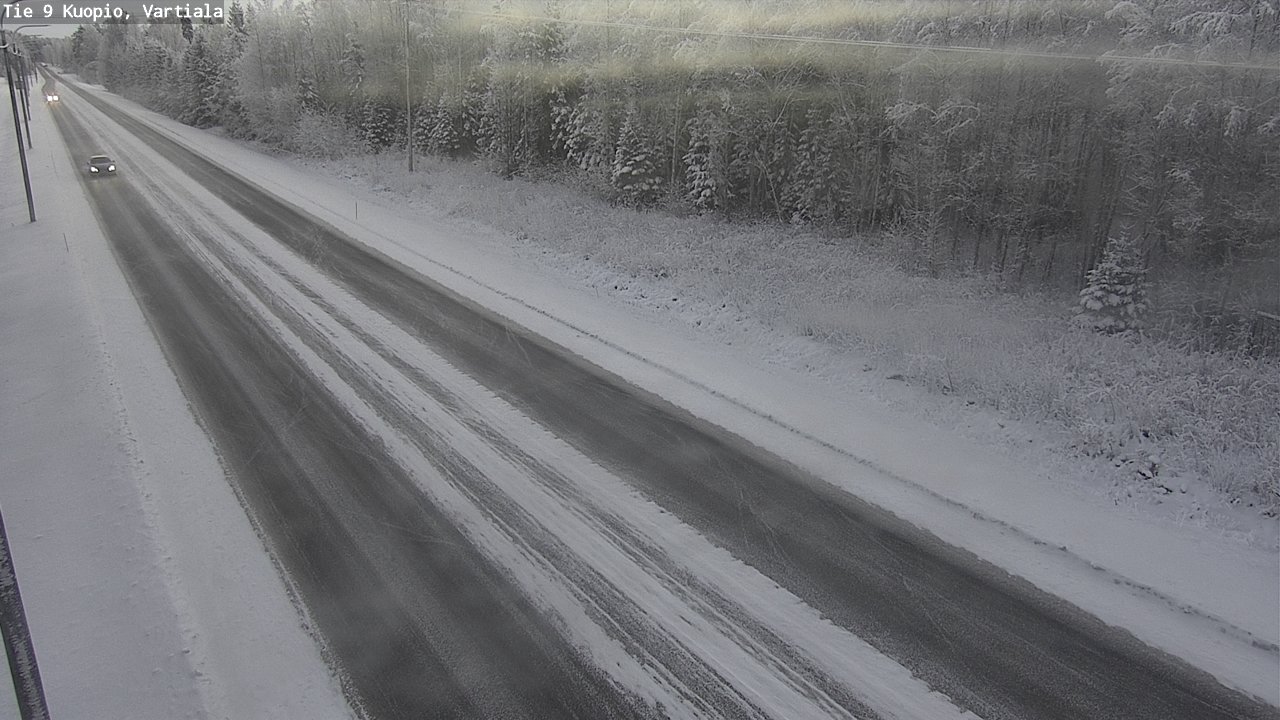 Kelikamerat Kuva Tie 9 Kuopio, Vartiala, Kuopio, Pohjois-Savo