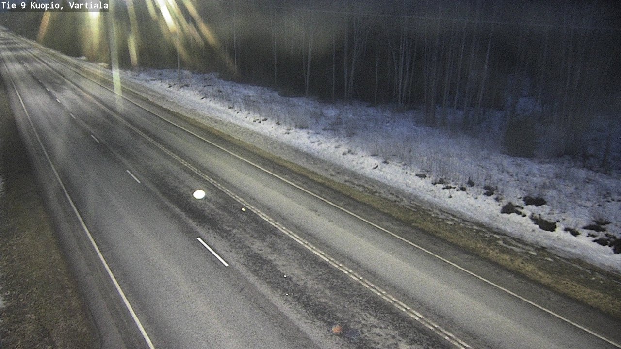 Kelikamerat Kuva Tie 9 Kuopio, Vartiala, Kuopio, Pohjois-Savo