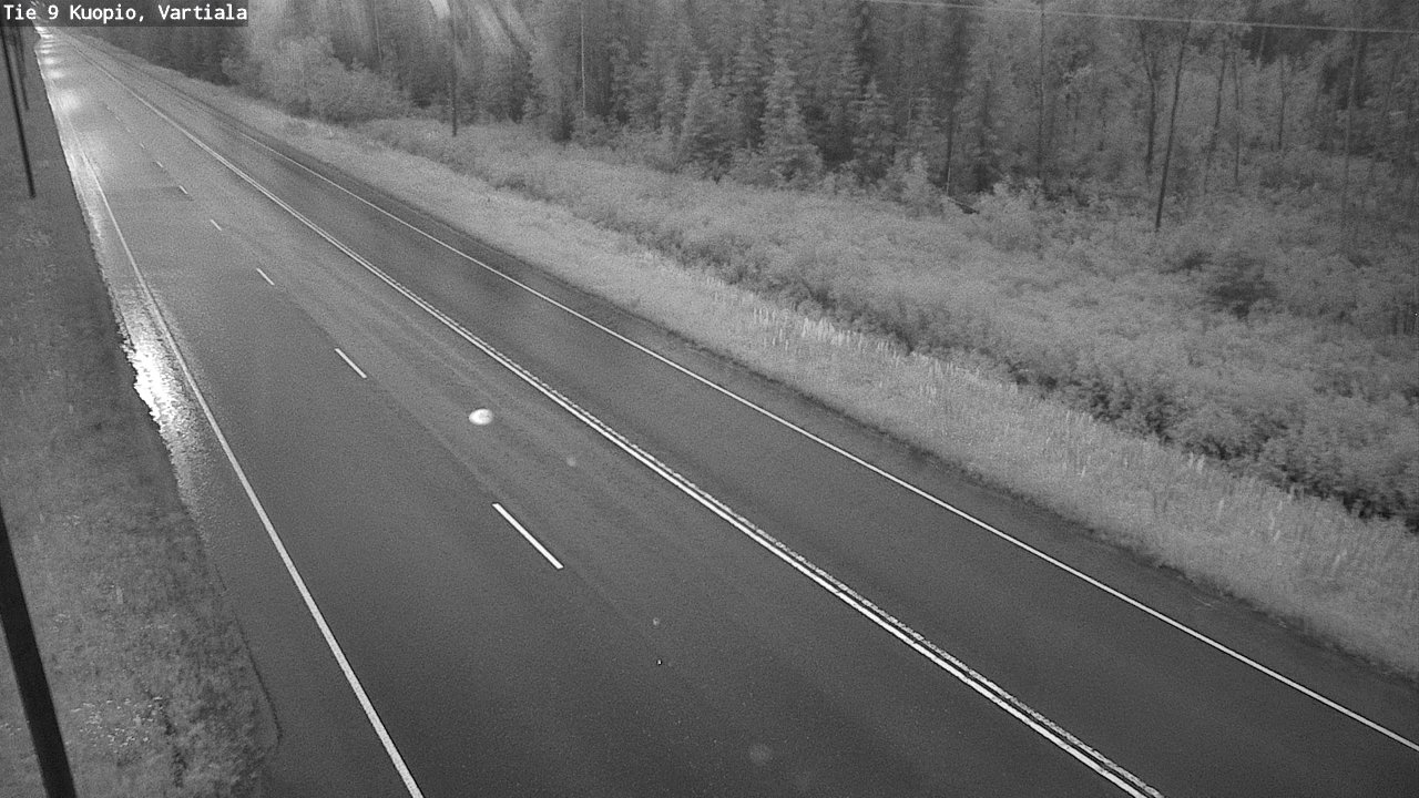 Weather Camera Image Road 9 Kuopio, Vartiala, Kuopio, Pohjois-Savo