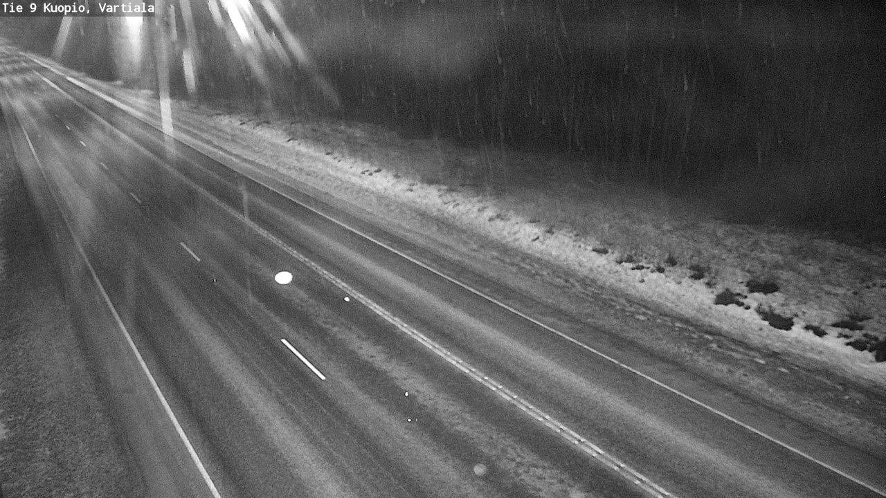 Kelikamerat Kuva Tie 9 Kuopio, Vartiala, Kuopio, Pohjois-Savo