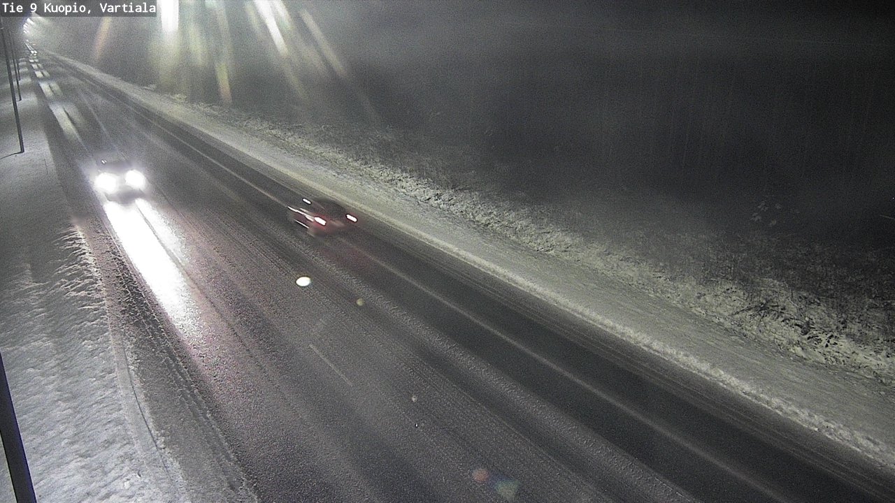 Weather Camera Image Road 9 Kuopio, Vartiala, Kuopio, Pohjois-Savo